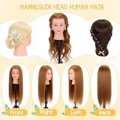 Cuidado del pelo humano en Demides, ideal para lavado y acondicionamiento.