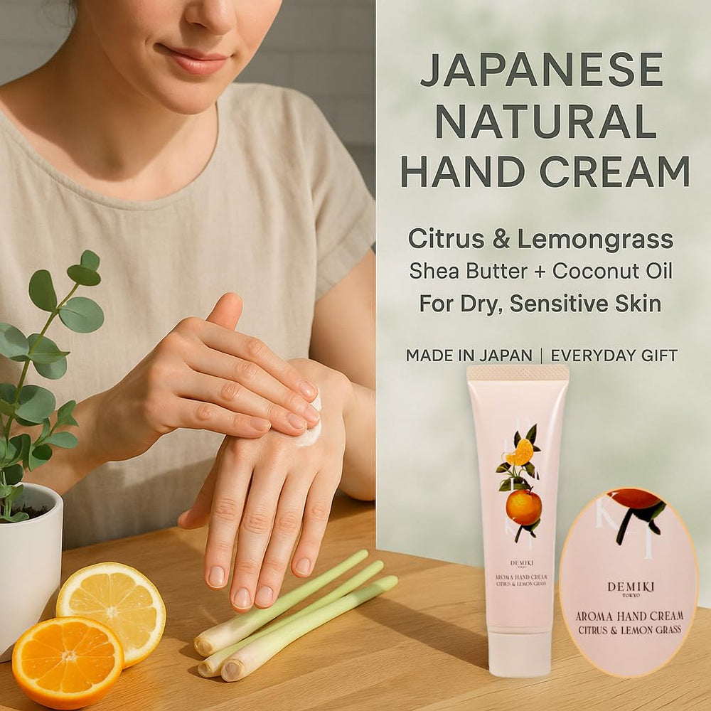 DEMIKI crema manos karité coco, absorción rápida sin grasa.