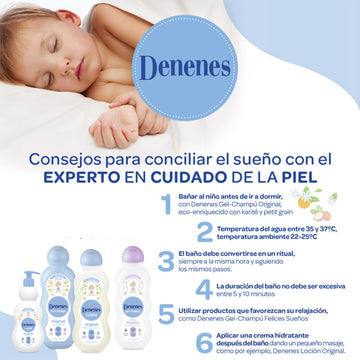 Denenes Baby Cologne uso diario infantil suave y refrescante