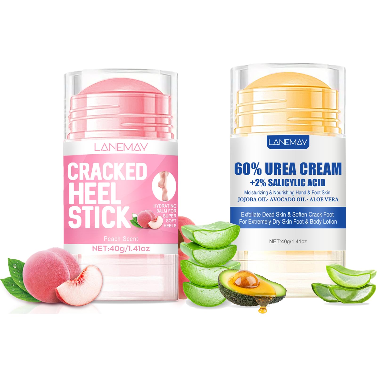 DENESTUP crema urea 60% para pies, hidratación profunda para piel seca.