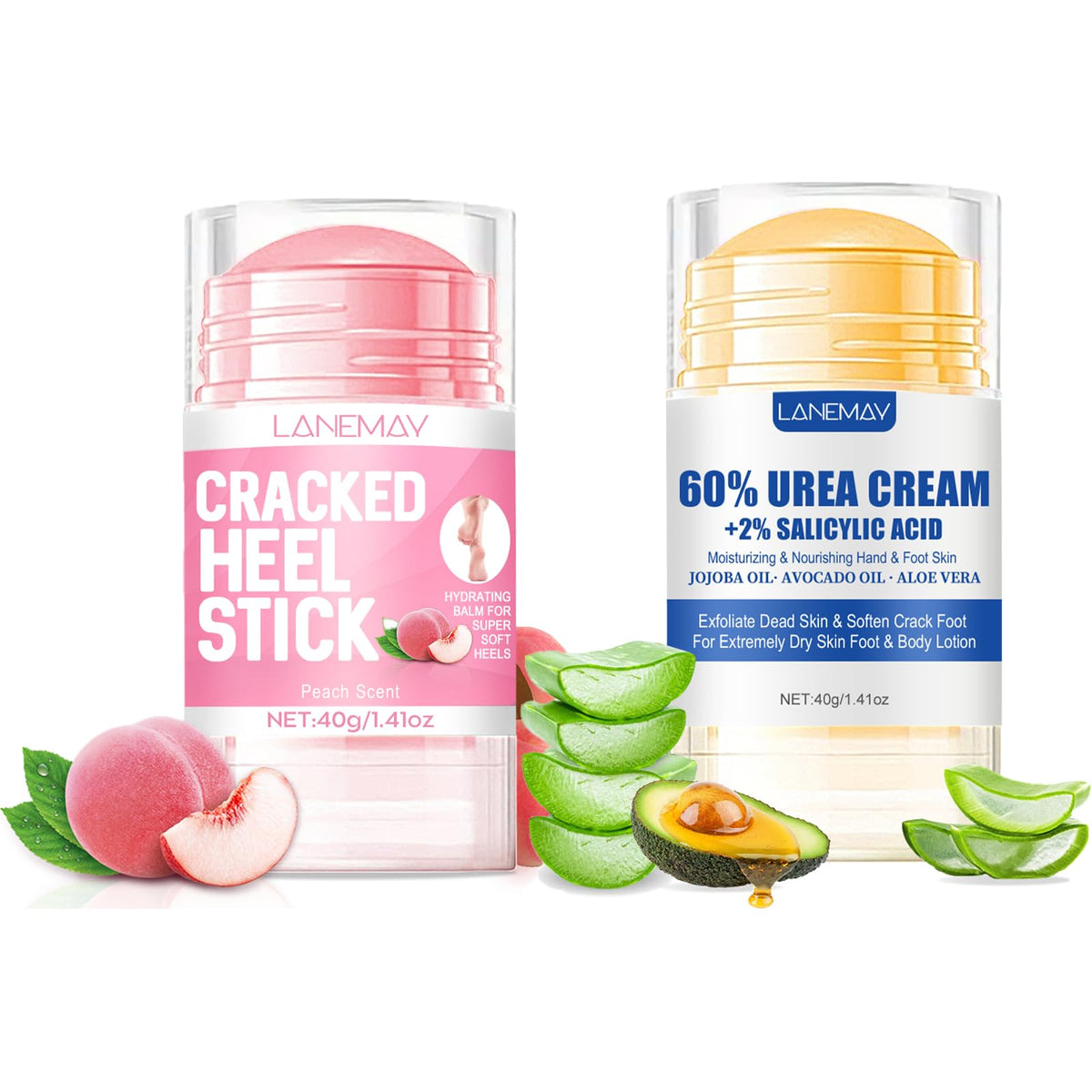 DENESTUP crema urea 60% para pies, hidratación profunda para piel seca.