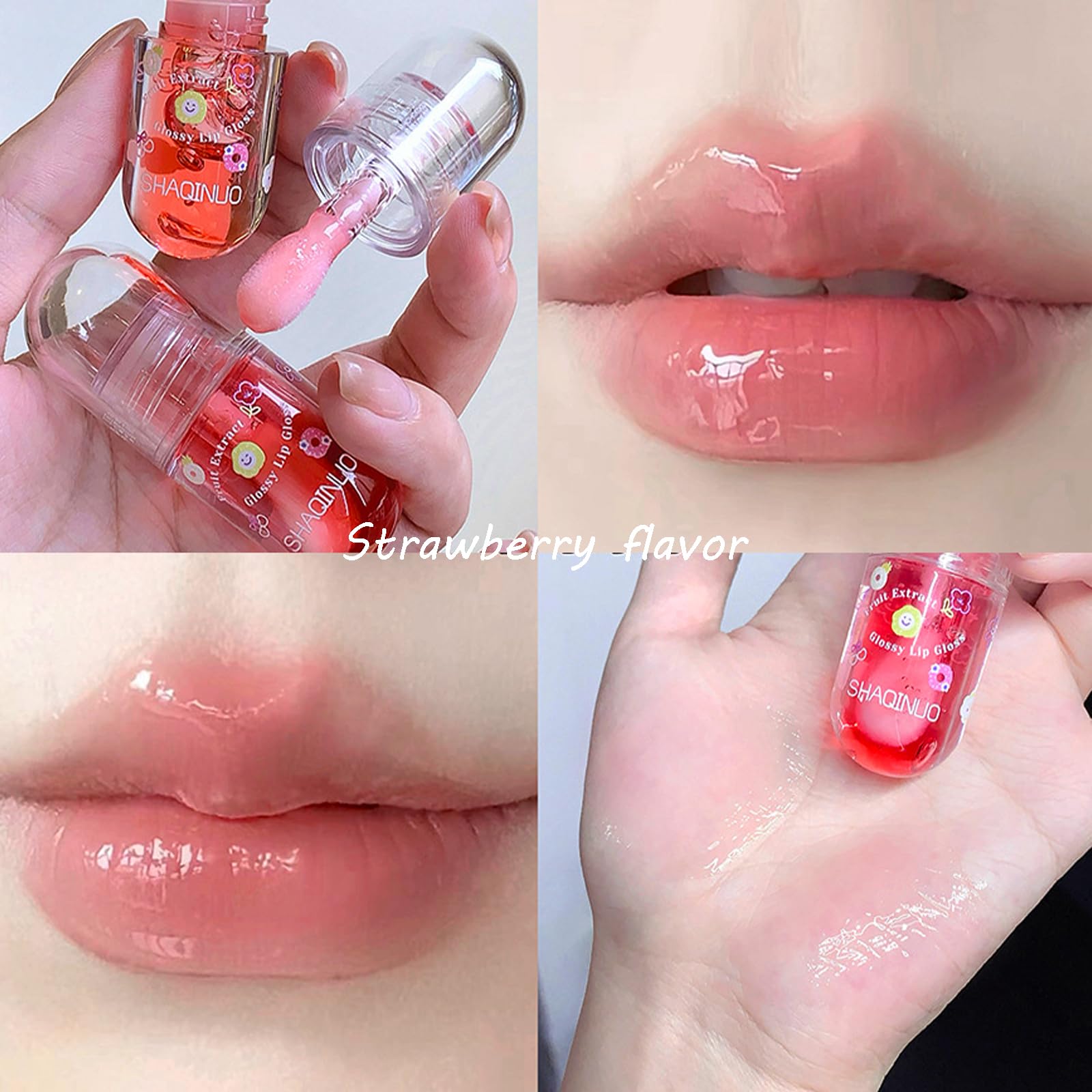 DENESTUP textura cremosa del gloss para una aplicación suave