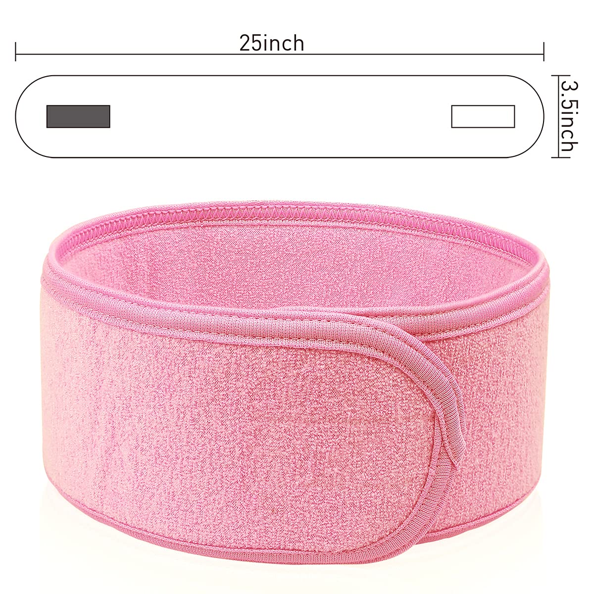 Denfany diadema uso spa y estética, ideal para faciales.