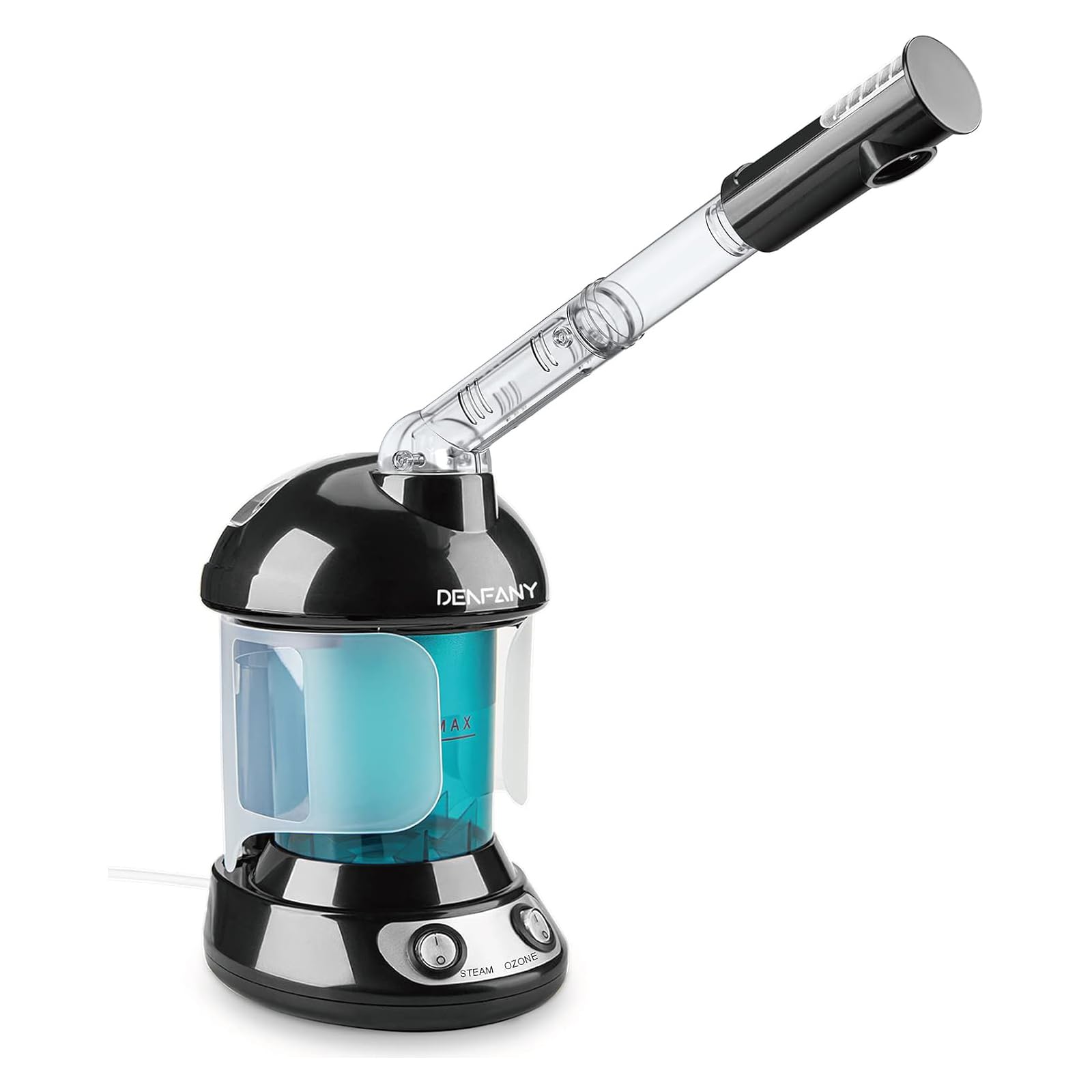 Denfany vaporizador facial nano iónico con brazo extensible para spa en casa