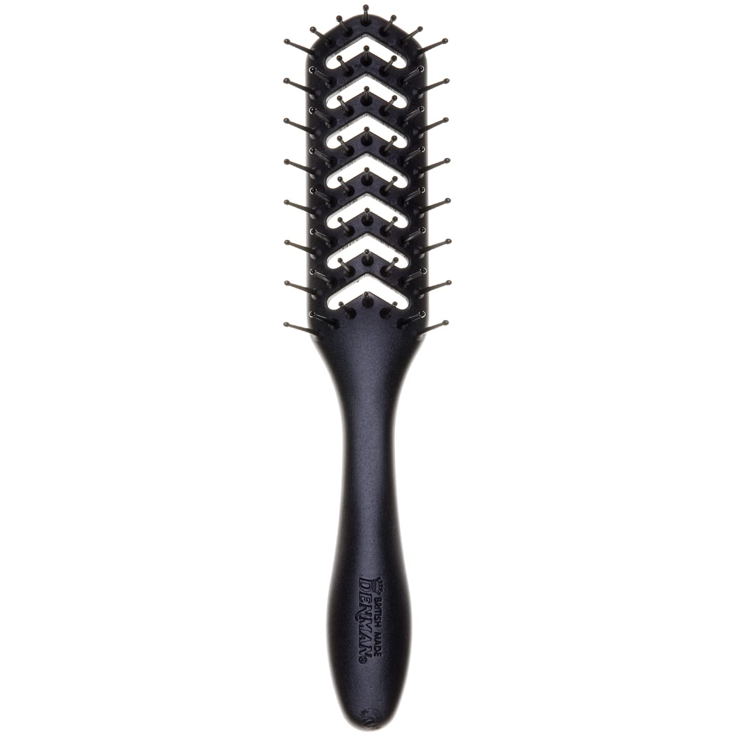 Denman D200 cepillo ventilado y flexible, agarre ligero para secar con control.
