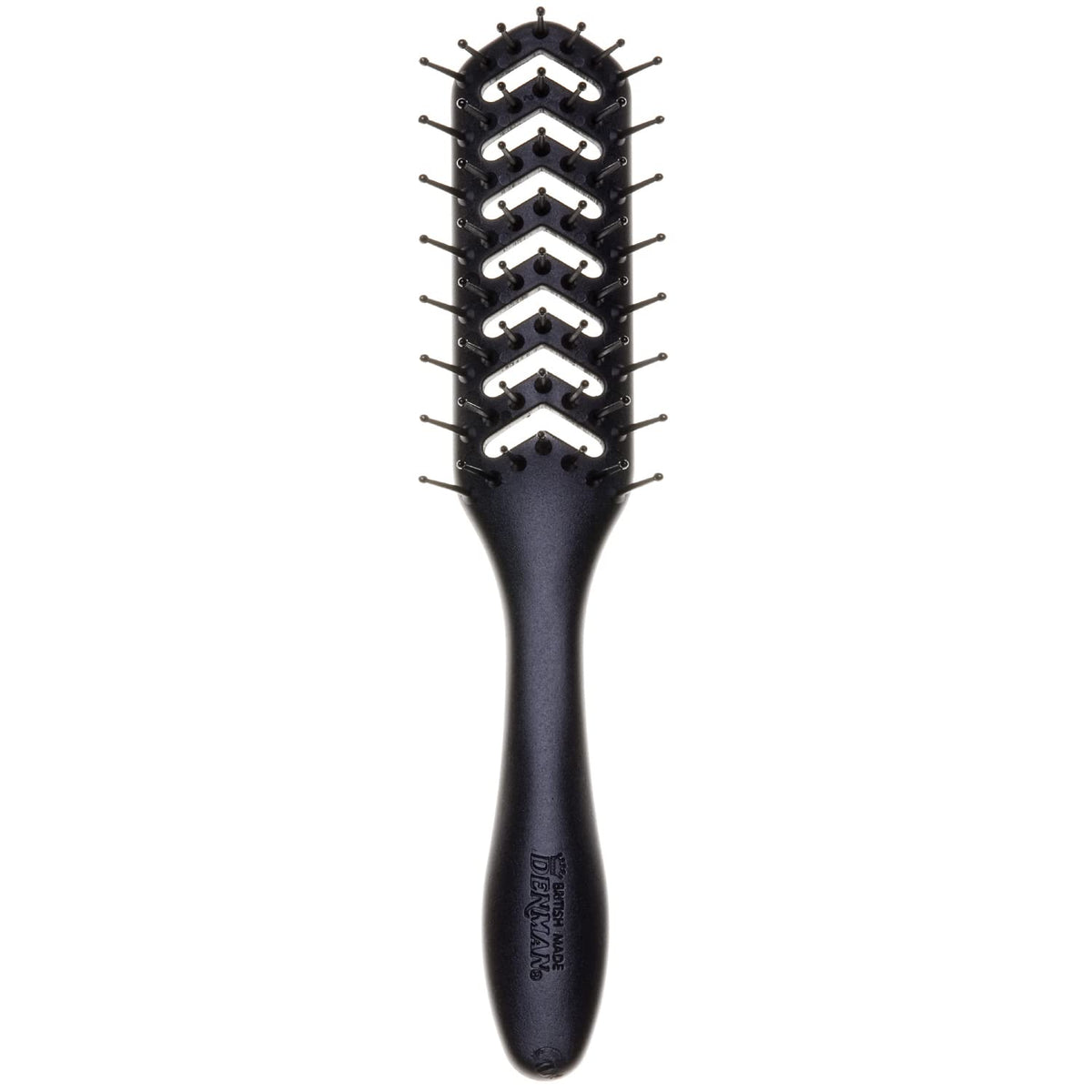 Denman D200 cepillo ventilado y flexible, agarre ligero para secar con control.