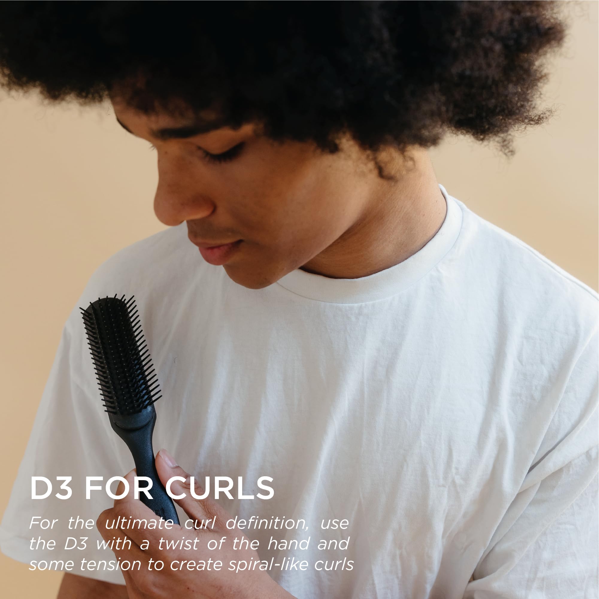 Denman Jack Dean D3 define rizos húmedos con control