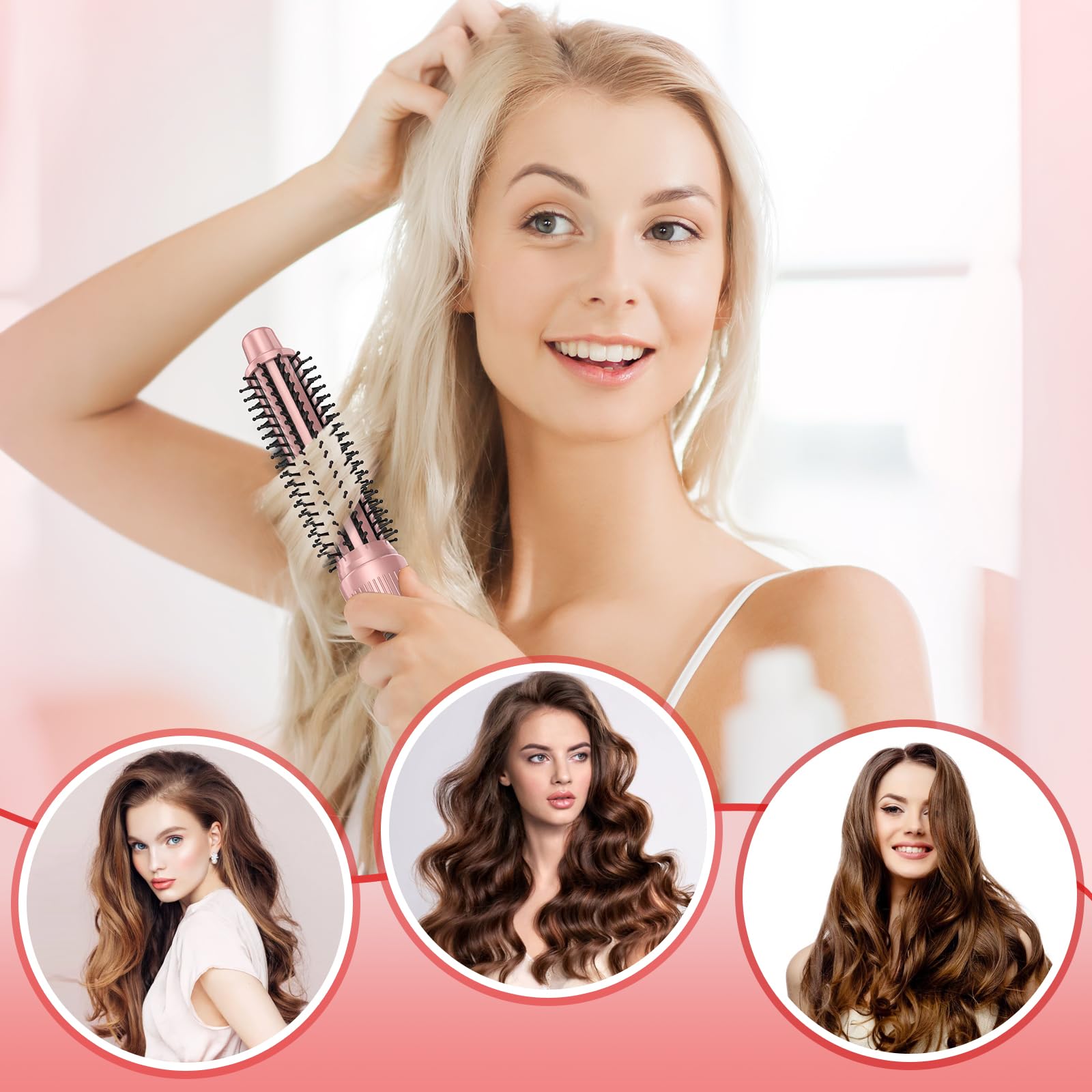 DENVEK ajuste de temperatura de 5 niveles para todo tipo de cabello.