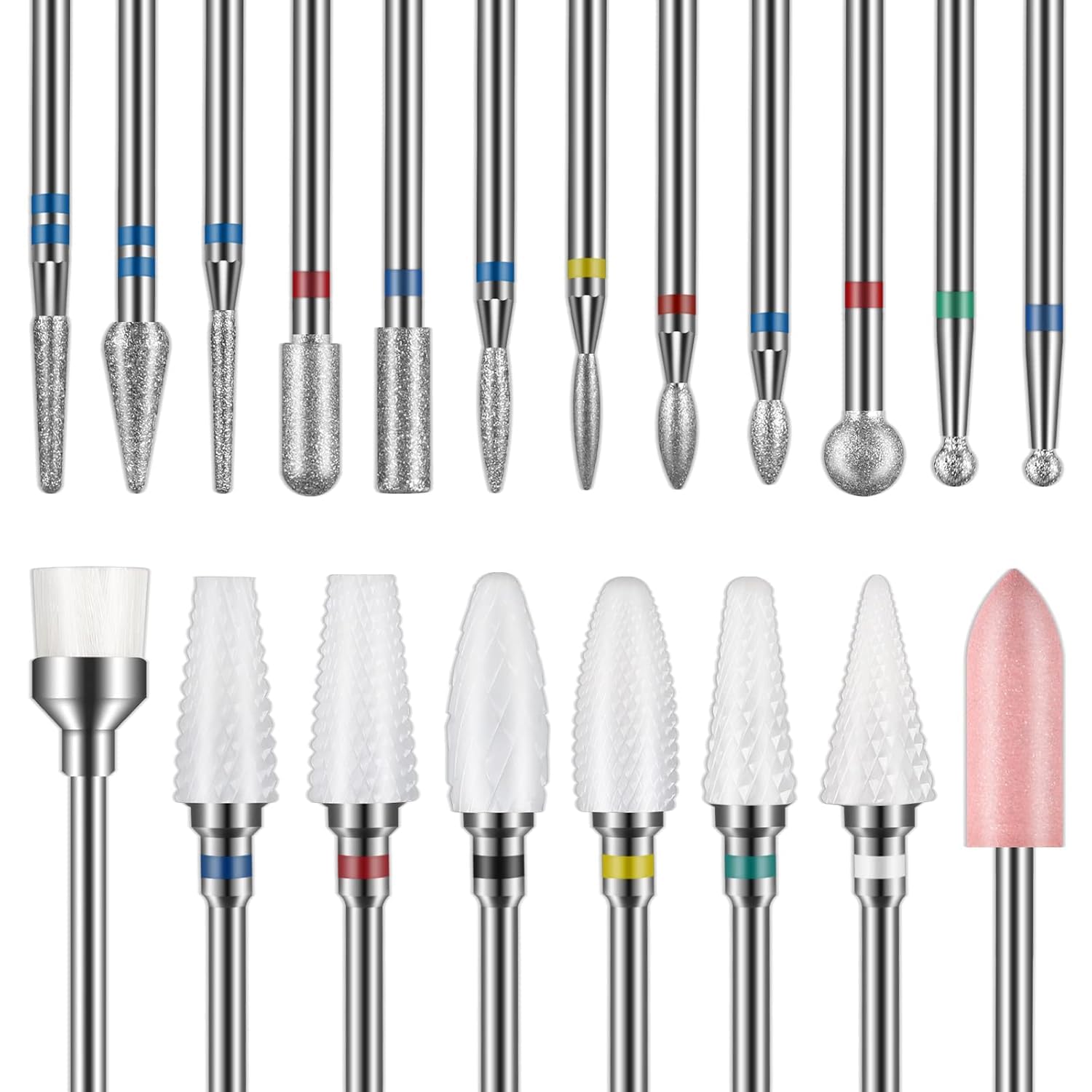 Depvko bit paraguas grano grueso para eliminar cutículas con precisión