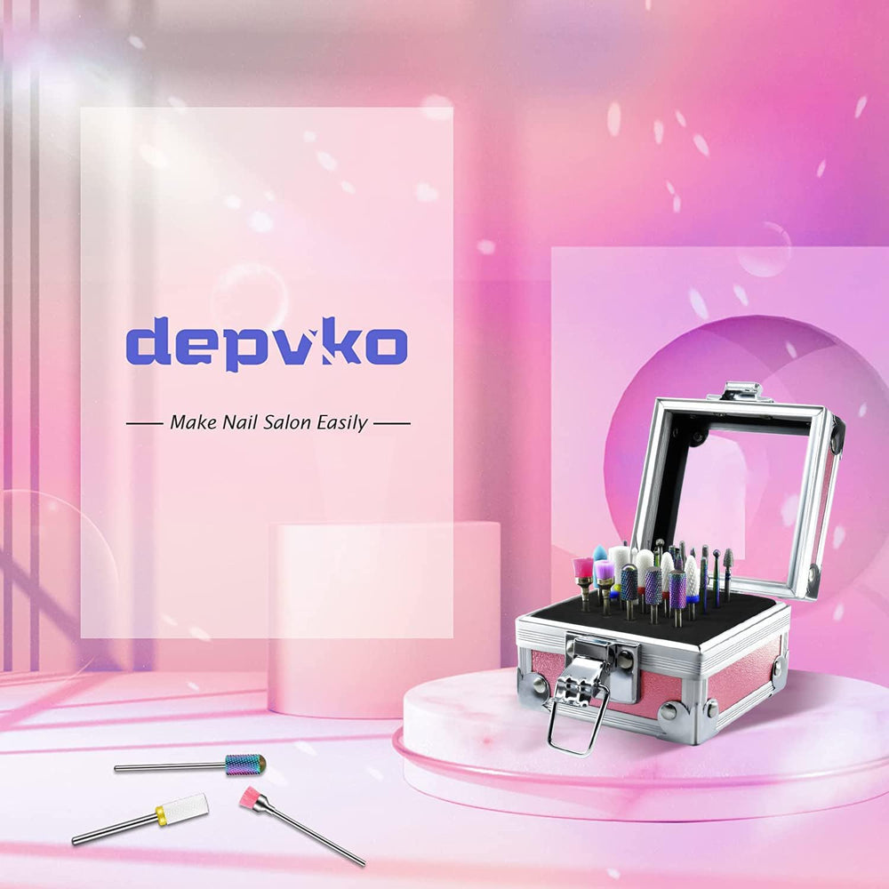 Depvko caja rosa compacta para almacenamiento y transporte