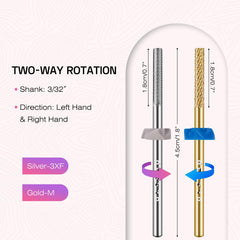 Depvko: broca de carburo, durabilidad alta para uso prolongado.
