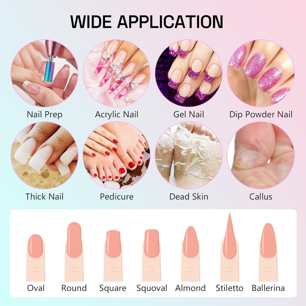 Depvko kit profesional de uñas para casa o salón