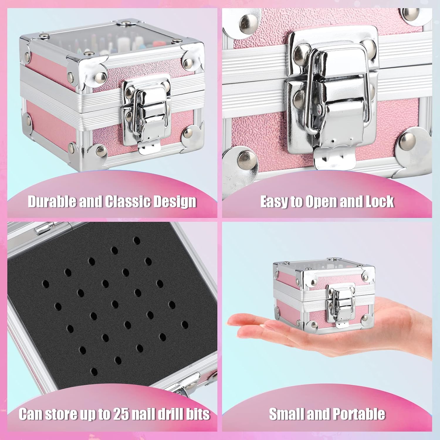 Depvko compatible 3/32 pulgadas puntas para taladro uñas