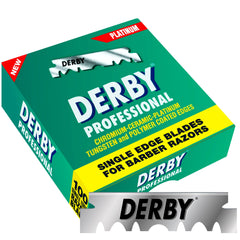 Hojas Derby Profesional en blister demuestran higiene y conveniencia.