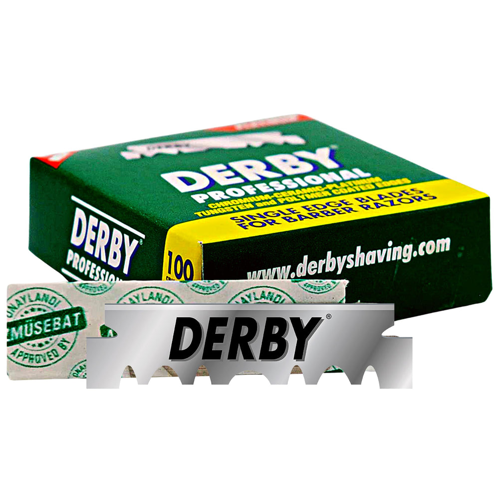 Detalle de la hoja Derby Profesional brinda precisión de corte.