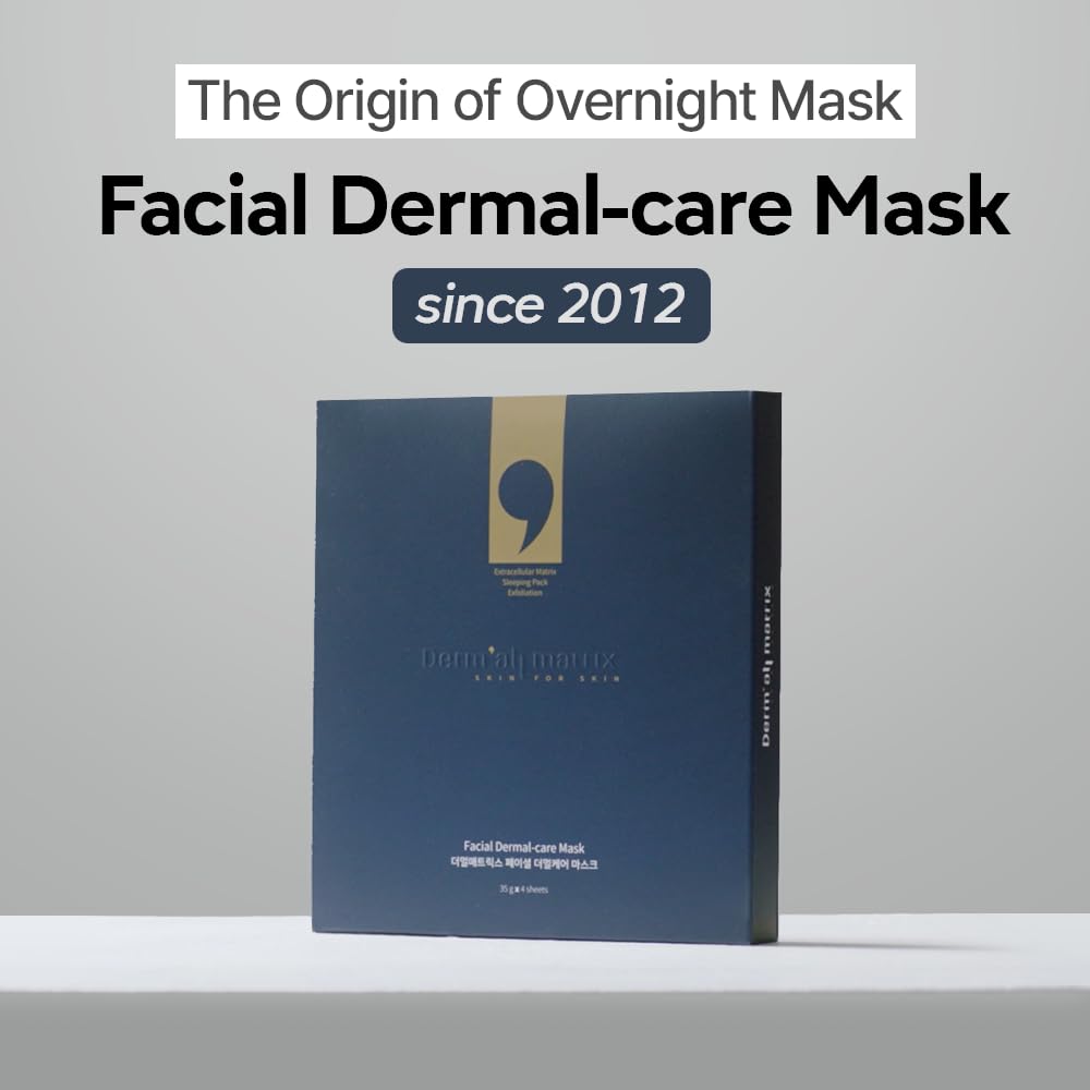 DERM·ALL MATRIX mascarilla dermal nocturna, mejora la hidratación durante la noche.