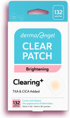 DERMA ANGEL empaque con 132 parches para uso diario.