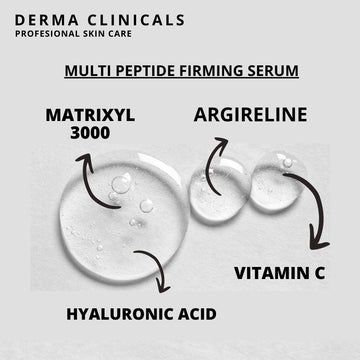 DERMA CLINICALS Sérum Argireline, relajación facial para menor tensión.