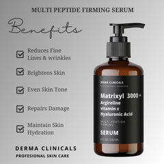 DERMA CLINICALS Sérum Matrixyl 3000, foco en doble colágeno para elasticidad.