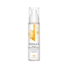 Derma E crema renovadora de rostro con vitamina C para mayor luminosidad.