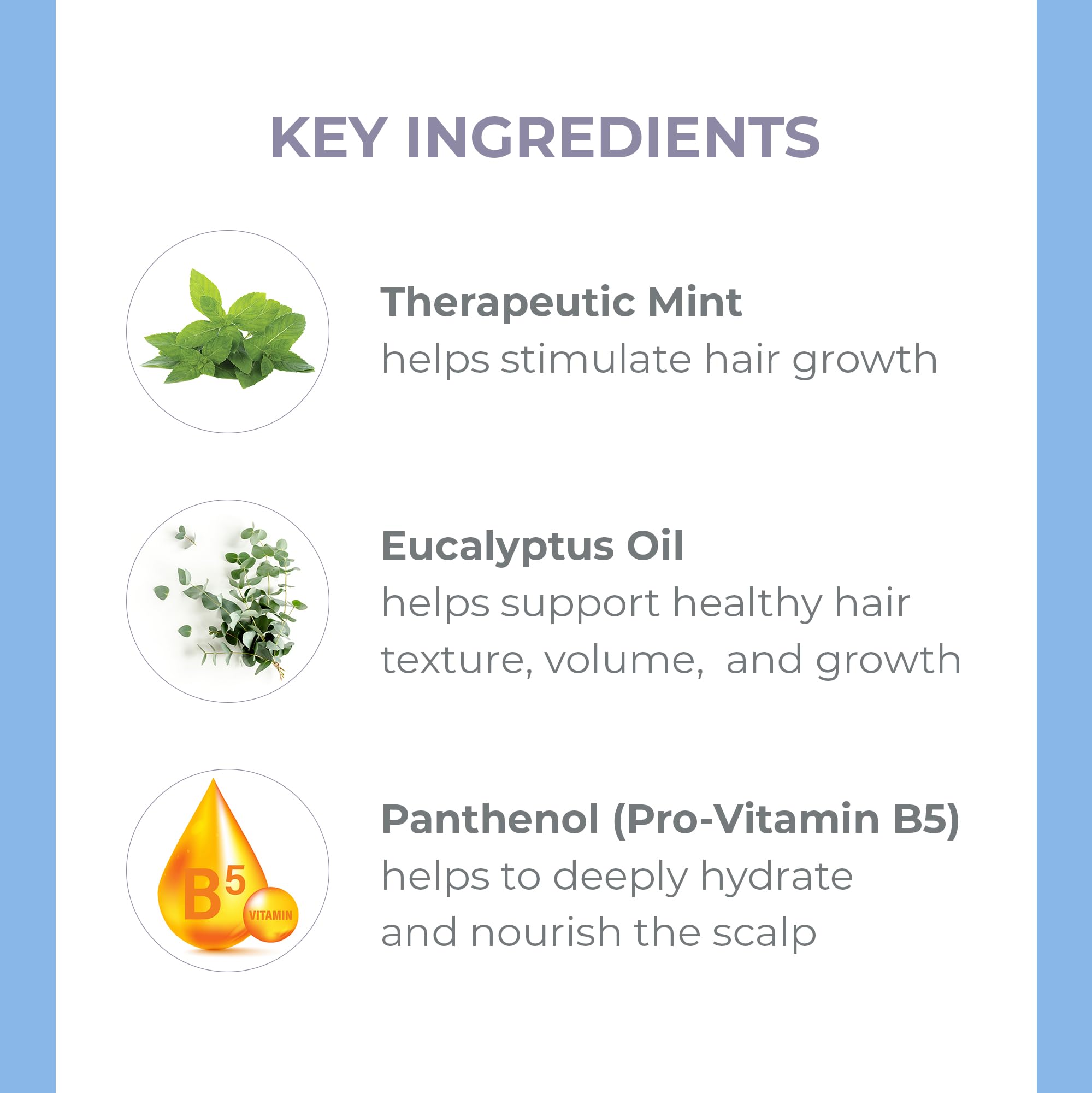 DERMA E Champú Engrosador: etiqueta natural y envase reciclable para uso diario.