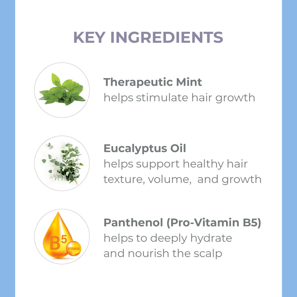 DERMA E Champú Engrosador: etiqueta natural y envase reciclable para uso diario.