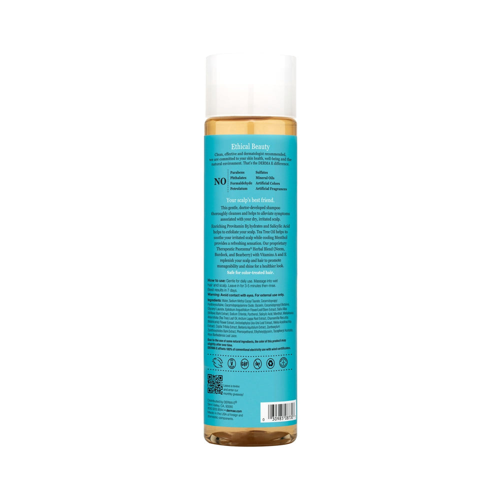 Derma E Envase Reciclable Cosmética Cabello: packaging sostenible.