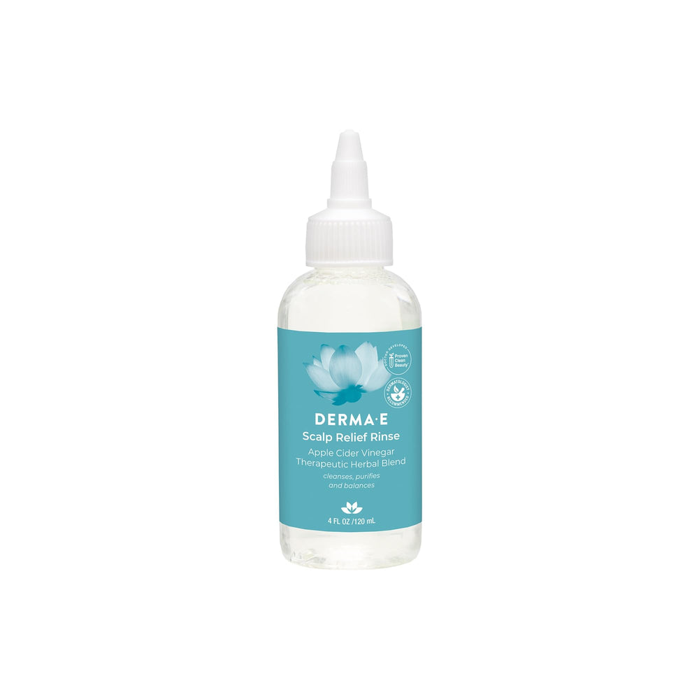 Derma E exfoliante para cuero cabelludo, enjuague, bote 4 oz para uso diario.