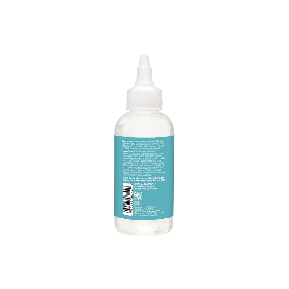 Derma E exfoliante, sin daños al pegamento de extensiones.