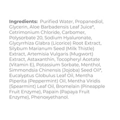 DERMA E Exfoliante Enzimático Suave, aplicación en rostro para pulir la piel.