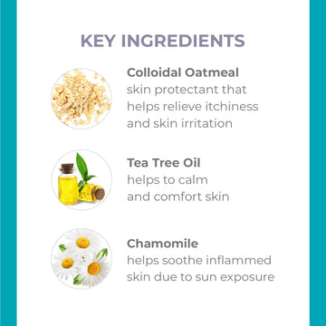 Derma E Loción calma piel irritada y devuelve confort.