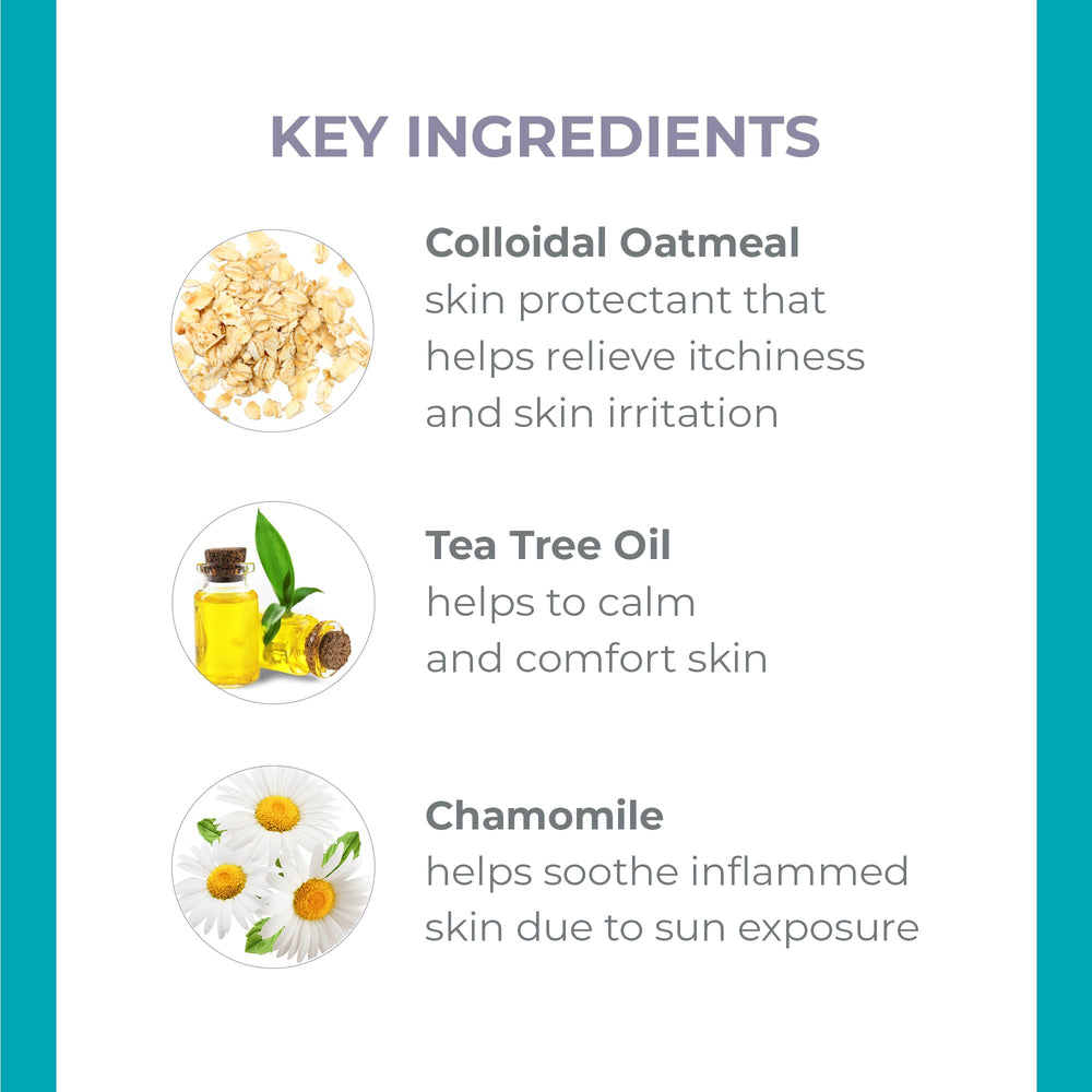 Derma E Loción calma piel irritada y devuelve confort.