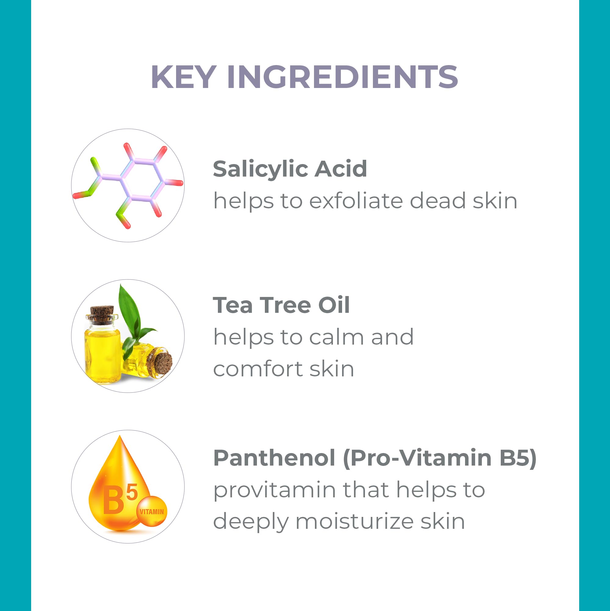 Derma E Mezcla Psorzema Ingredientes Clave: nutrientes naturales para cuero cabelludo equilibrado.