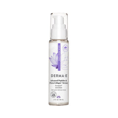 Derma E sérum avanzados de péptidos y Flora-Collagen en botella para hidratación profunda