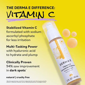 Derma E serum vitamina C, antioxidante con té verde para piel protegida