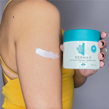 Derma E Vegano y libre de crueldad, cuidado responsable.