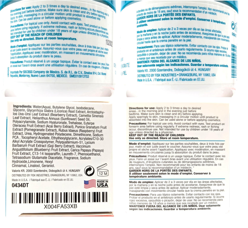 Dermactin Crepe Be Gone on arm demonstrates deep hydration for dry crepey skin.