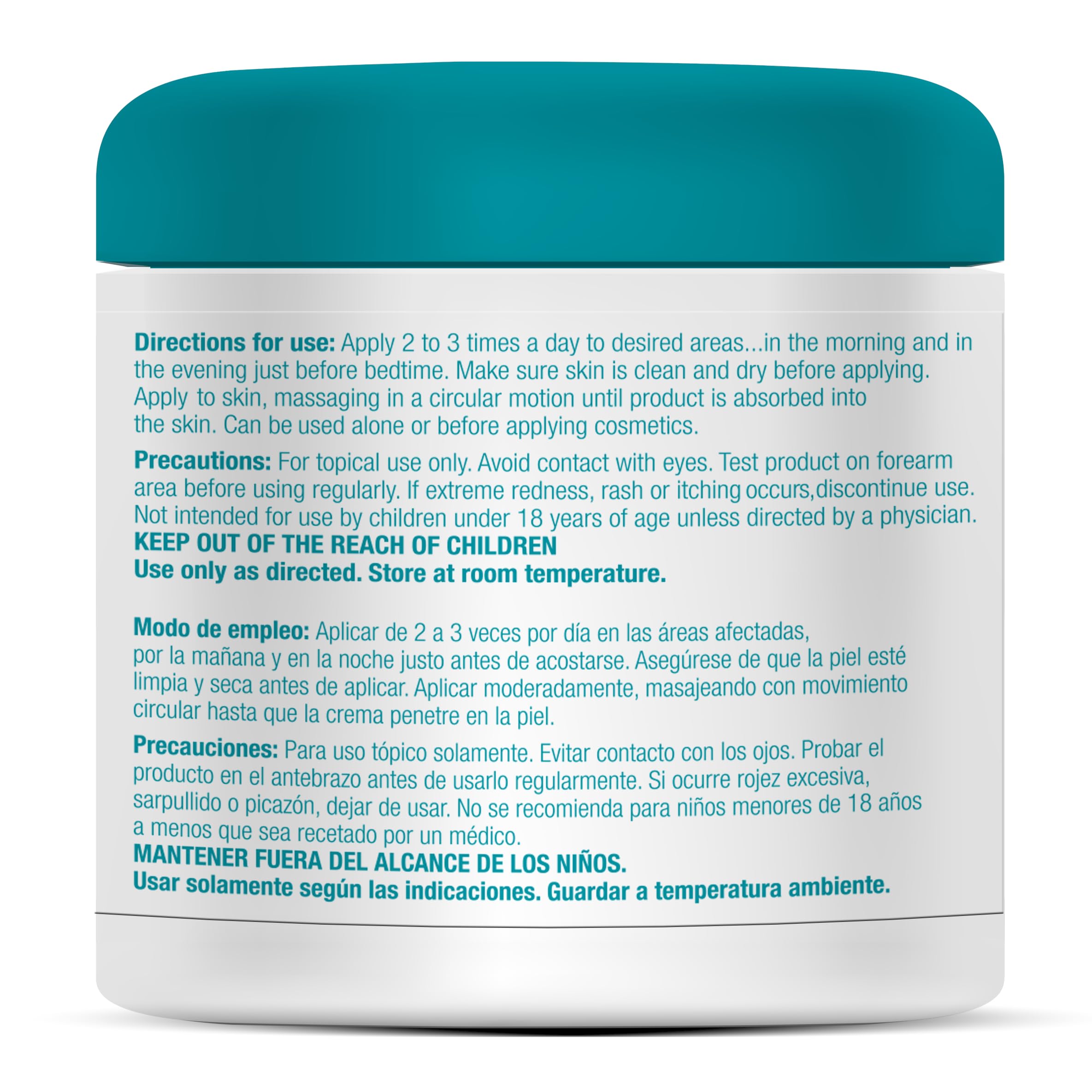 Application Dermactin sur le bras pour une peau plus lisse