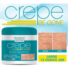 Application Dermactin sur les jambes pour une peau plus ferme