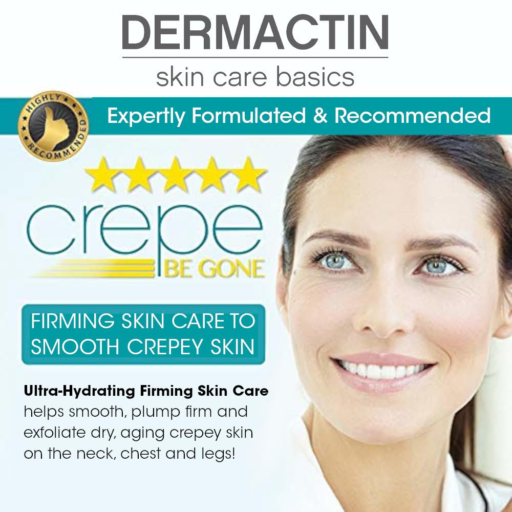 Peau douce et satinée après utilisation du Dermactin