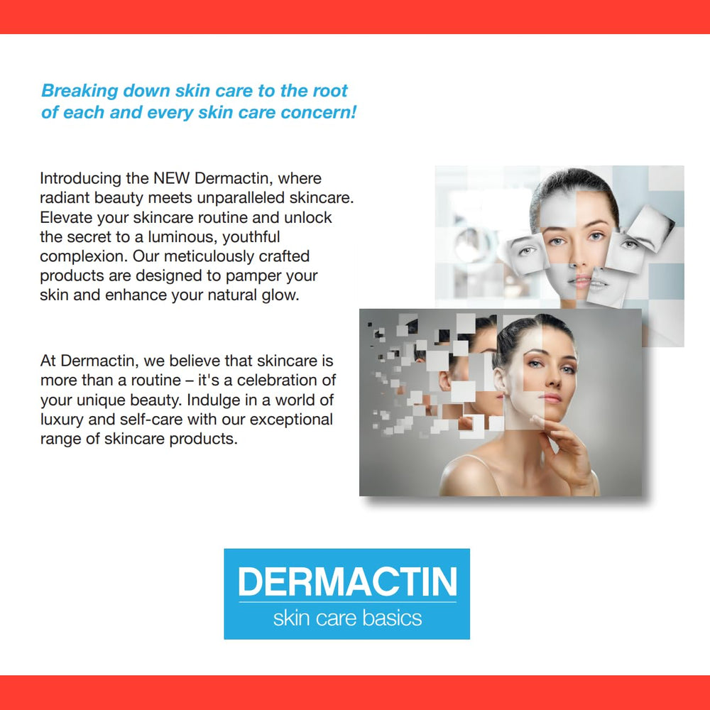 Envase de Dermactin fabricado en Estados Unidos.
