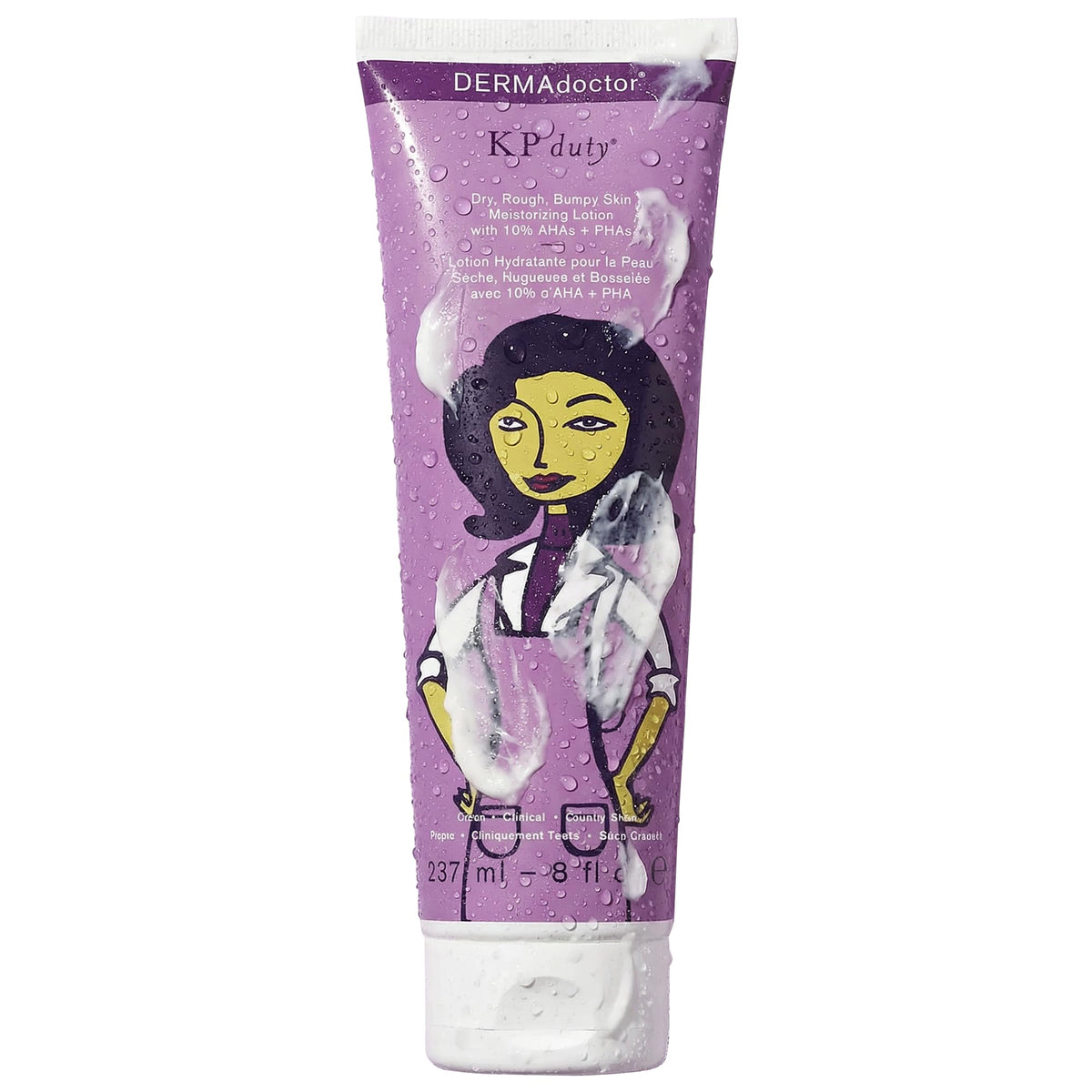 DERMAdoctor KP Bump Eraser en bote cuerpo: suaviza la textura de la piel.