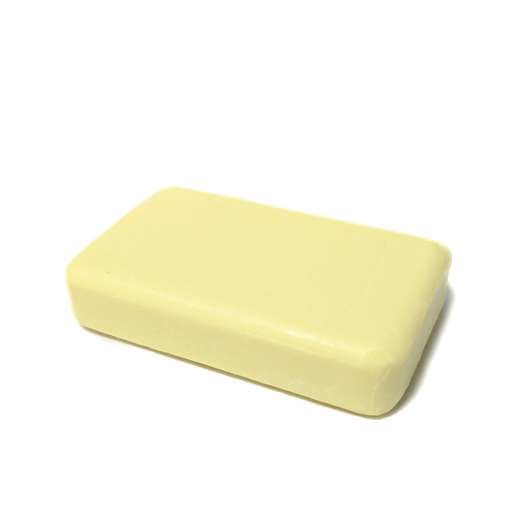 DermaHarmony barra azufre y ácido salicílico, detalle de textura para uso suave.