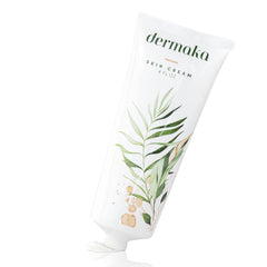 Dermaka crema envase de 4 oz, hidratación suave para piel sensible.