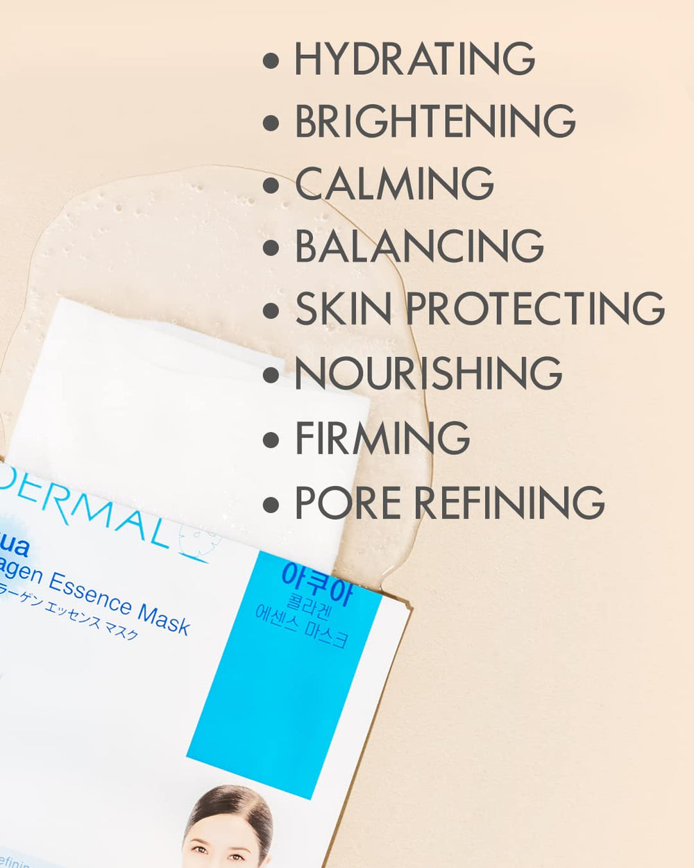 DERMAL fórmula con colágeno y vitamina E para cuidado diario