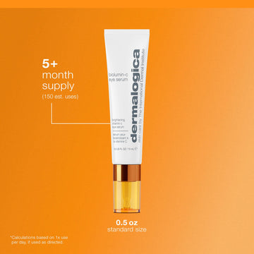 Dermalogica Biolumin-C, ingredientes de vitamina C para el contorno ocular.