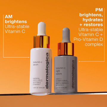 Dermalogica Biolumin-C Serum, empaque elegante para rutina diaria.