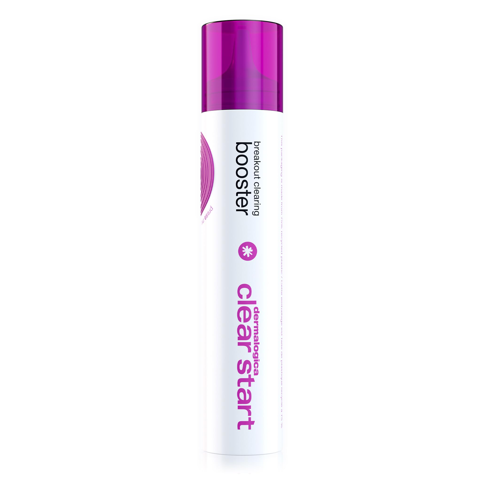 Dermalogica Clear Start, frasco en primer plano, inicio de tratamiento rápido para brotes.