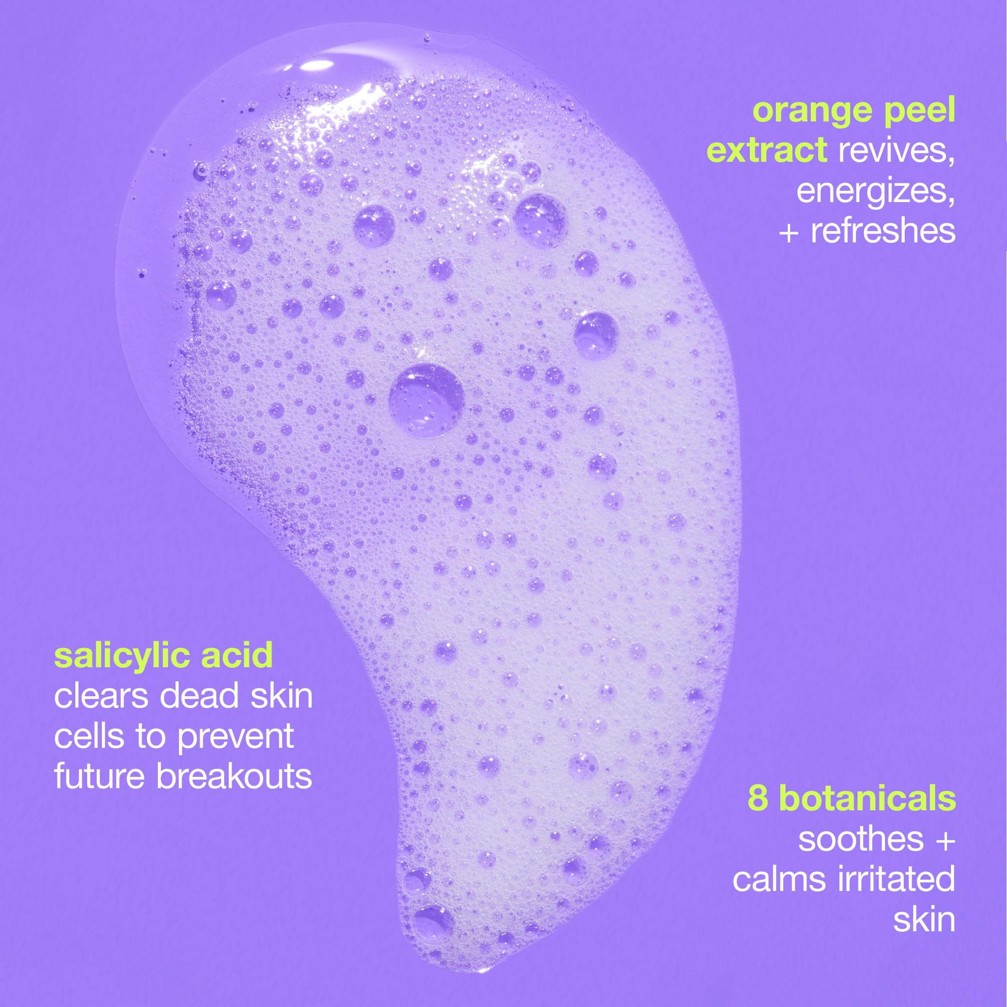 Dermalogica Clear Start mousse purifiante visage éliminant les impuretés sans dessécher.