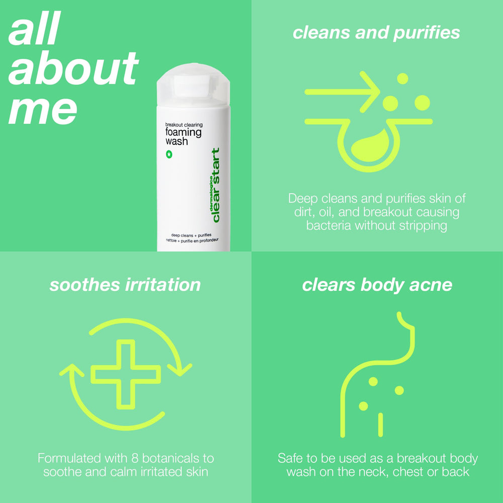 Dermalogica Clear Start rostro limpio con poros desobstruidos y sensación fresca.